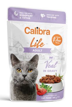 Calibra Cat Life kapsa Adult Veal in gravy…