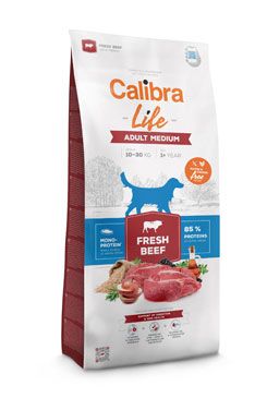 Calibra Dog Life Adult Medium Fresh Beef…