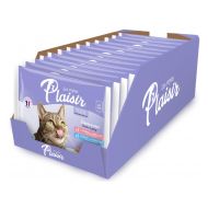 Plaisir cat Kapsa Multipack pro dospělé i kastrované kočky 4x85g (2xlosos, 2xpstruh)