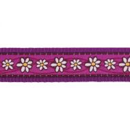 Postroj RD 12 mm x 30-44 cm - Daisy Chain Purple