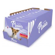 Plaisir dog Kapsa Multipack pro dospělé psy 4x100g (2xhověží, 2xkuřecí)