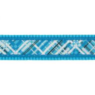 Ob. polos. RD 15 mm x 26-40 cm - Flanno Turquoise
