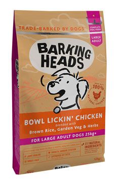 BARKING HEADS Bowl Lickin’ Chicken (Large Breed) 12kg BARKING HEADS Bowl Lickin’ Chicken (Large Breed) 12kg