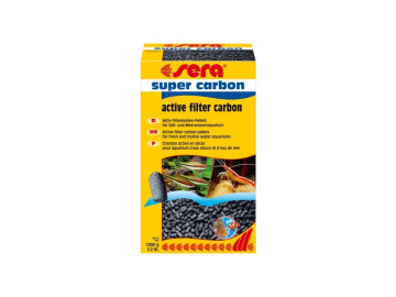 Sera aktivní uhlí Super Carbon 1kg Sera aktivní uhlí Super Carbon 1kg