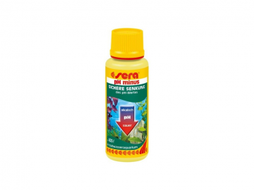 Sera přípravek pro snížení pH akvarijní vody pH-minus 100ml Sera přípravek pro snížení pH akvarijní vody pH-minus 100ml
