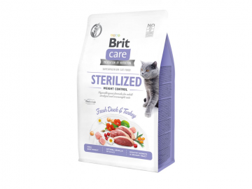 Brit Care Cat Grain-Free Sterilized Weight Control…