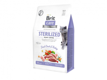 Brit Care Cat Grain-Free Sterilized Weight Control 400g