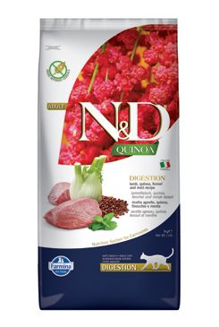 N&D Quinoa CAT Digestion Lamb & Fennel 5kg