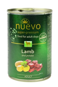 Nuevo pes adult Jehněčí - Classic konz. 400g Nuevo pes adult Jehněčí - Classic konz. 400g