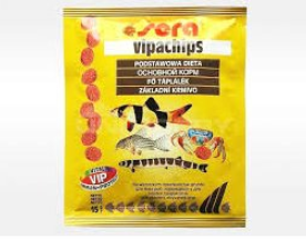 Sera speciální krmivo pro řasožravé ryby Vipachips 15g Sera speciální krmivo pro řasožravé ryby Vipachips 15g