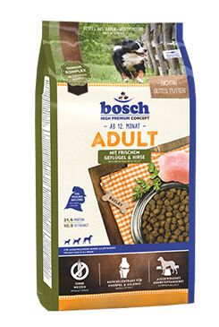Bosch Dog Adult Drůbeží&Proso 3kg Bosch Dog Adult Drůbeží&Proso 3kg