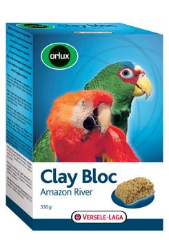 VL Orlux Clay Block Amazon River pro ptáky 550g VL Orlux Clay Block Amazon River pro ptáky 550g