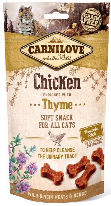 Carnilove Cat Semi Moist Snack Chicken & Thyme…