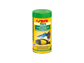 Sera základní krmivo pro býložravé ryby Flora 250ml Sera základní krmivo pro býložravé ryby Flora 250ml