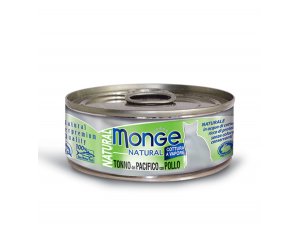 MONGE Cat tuňák a kuřecí 80g/24bal. MONGE Cat tuňák a kuřecí 80g/24bal.