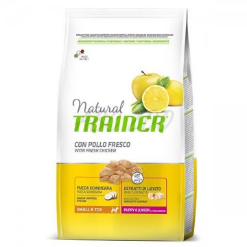 TRAINER Natural Small&Toy Puppy&Junior čerstvé kuře 7kg TRAINER Natural Small&Toy Puppy&Junior čerstvé kuře 7kg