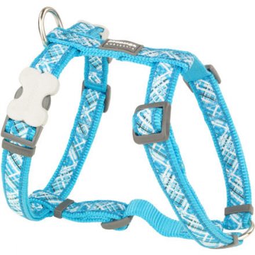Postroj RD 25 mm x 56-80 cm - Flanno Turquoise Postroj RD 25 mm x 56-80 cm - Flanno Turquoise