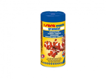 Sera základní krmivo pro mořská akvária Marin Granulat 250ml Sera základní krmivo pro mořská akvária Marin Granulat 250ml