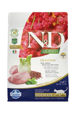 N&D Quinoa CAT Digestion Lamb & Fennel 300g