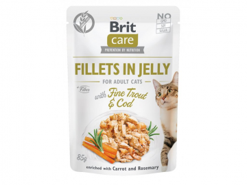 Brit Care Cat Fillets in Jelly with Fine Trout…