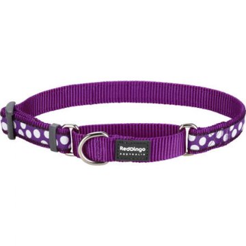 Ob. pol.RD 25 mm x 41-62 cm- White Spots on Purple Ob. pol.RD 25 mm x 41-62 cm- White Spots on Purple
