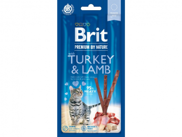 Brit Premium by Nature Cat Sticks with Turkey & Lamb 3ks Brit Premium by Nature Cat Sticks with Turkey & Lamb 3ks
