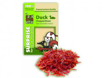 Huhubamboo Cat - Kachní kousky 60g Huhubamboo Cat - Kachní kousky 60g