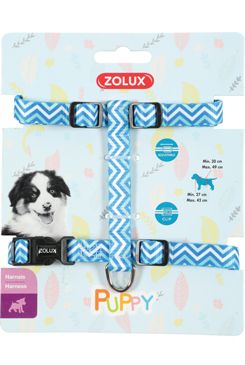 Obojek pes štěně PIXIE nastavitelný modrý 13mm Zolux