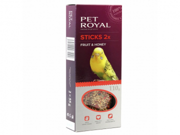Pet Royal stick andulka ovoce s medem 2ks Pet Royal stick andulka ovoce s medem 2ks