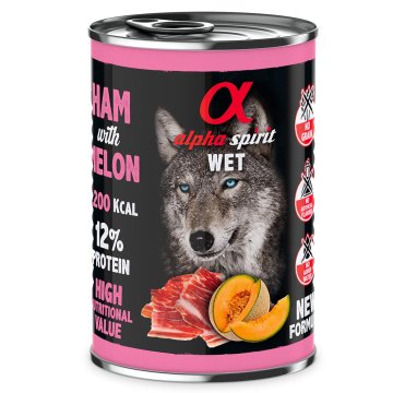 AS WET Food Ham with melon 400g