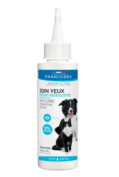 Francodex Roztok čistící na oči pes, kočka 125ml Francodex Roztok čistící na oči pes, kočka 125ml