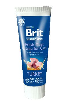 Brit Premium Cat by Nature Creme Turkey Fresh Meat 75g Brit Premium Cat by Nature Creme Turkey Fresh Meat 75g
