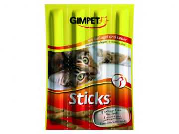 Gimpet Sticks drůbež+játra 4ks