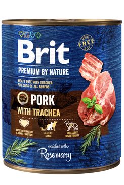 Brit Premium Dog by Nature konz Pork & Trachea…
