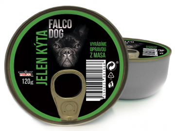 FALCO DOG masová konzerva jelení kýta 120g