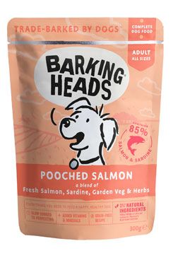 BARKING HEADS Pooched Salmon kapsička 300g BARKING HEADS Pooched Salmon kapsička 300g