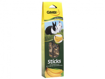 Gimbi Sticks králík banán 2ks Gimbi Sticks králík banán 2ks