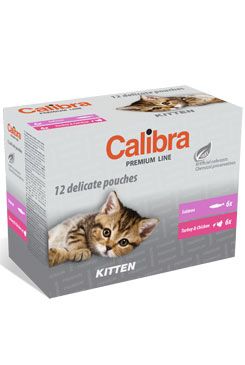Calibra Cat kapsa Premium Kitten multipack 6x(12x100g)
