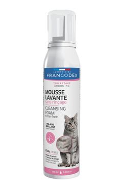 Francodex Pěna čistící bezoplachový sprej kočka 150ml Francodex Pěna čistící bezoplachový sprej kočka 150ml