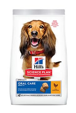 Hill's Can.Dry SP Oral Care Adult Medium Chicken 12kg