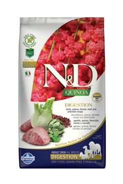 N&D Quinoa DOG Digestion Lamb & Fennel 2,5kg N&D Quinoa DOG Digestion Lamb & Fennel 2,5kg