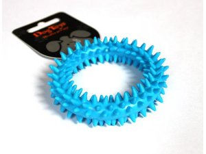 Kroužek dentální modrý - TPR 9x9x2.2cm
