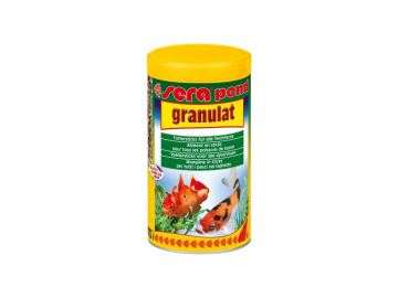 Sera kompletní krmivo pro okrasné ryby v jezírku Pond Granulat 1000ml Sera kompletní krmivo pro okrasné ryby v jezírku Pond Granulat 1000ml