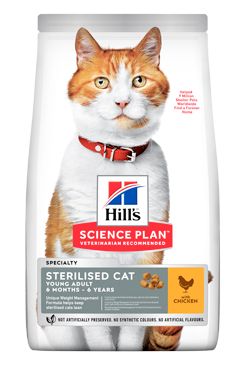 Hill's Fel. Dry SP Adult Young Steril. Cat Chicken 3kg Hill's Fel. Dry SP Adult Young Steril. Cat Chicken 3kg