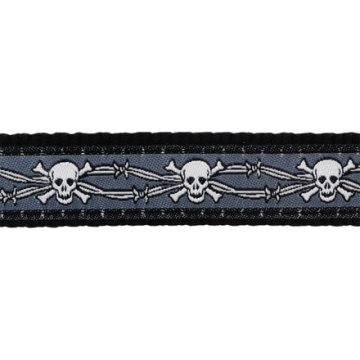 Vodítko RD přep. 15 mm x 2 m - Skulls & Wire Black Vodítko RD přep. 15 mm x 2 m - Skulls & Wire Black
