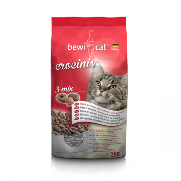 Bewi Cat Crocinis (3-Mix) 1 kg