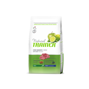 TRAINER Natural Maxi Adult Hovězí a rýže 12kg