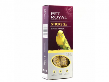 Pet Royal stick andulka vejce s medem 2ks Pet Royal stick andulka vejce s medem 2ks