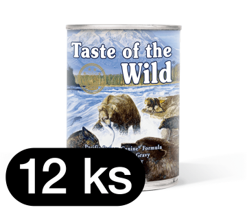 Taste of the wild Pacific Stream Can Dog 12x390 g