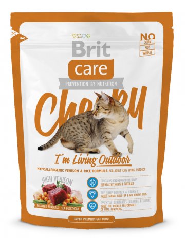 Brit Care Cat Cheeky Living Outdoor 400g Brit Care Cat Cheeky Living Outdoor 400g
